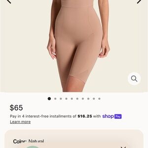 Tan Shapewear Bodysuit Intimates
Black color